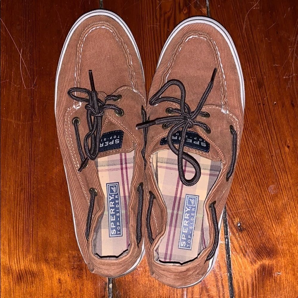 Corduroy Sperrys 